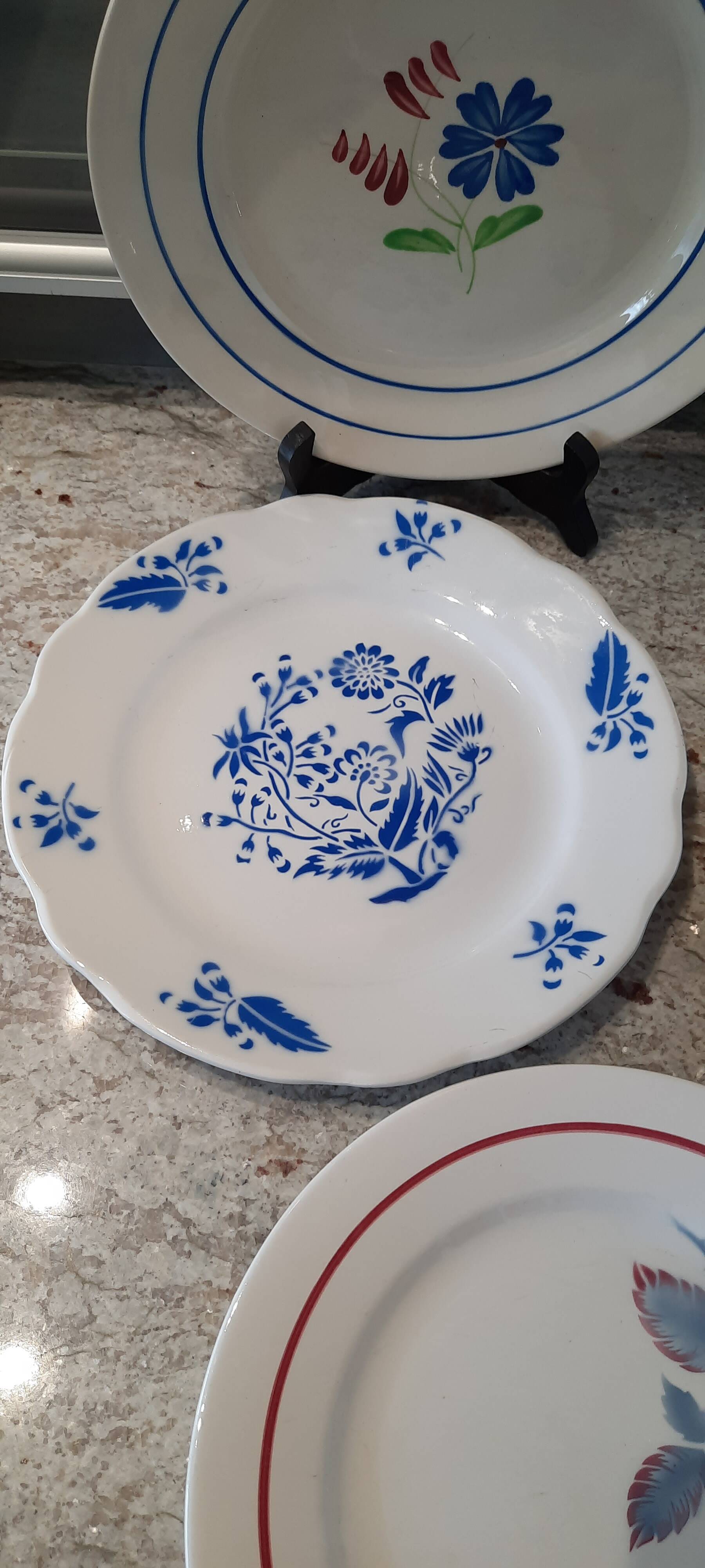 Mismatched old flat plates