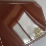 Octagonal tray with vintage faux scale effect