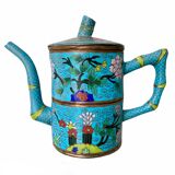 Teapot in enamels China