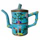 Théière en émaux cloisonnés Chine