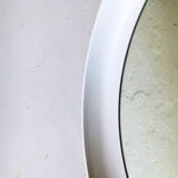 Round plastic frame mirror, 1970s