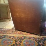 Leather armchair from the 1950s