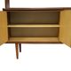Vintage teak wall cabinet bookcase workplace Danish Design 60's