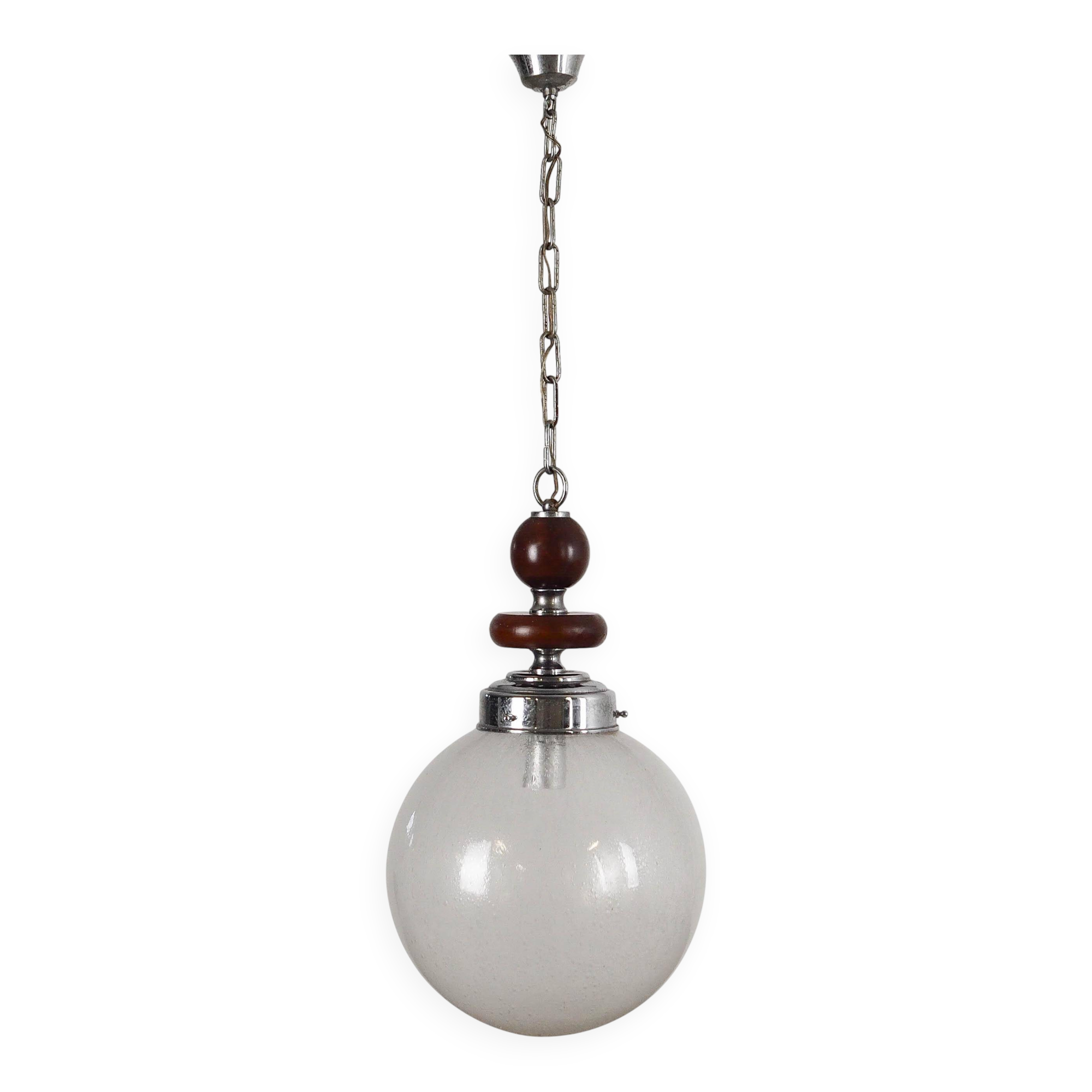 Pendant lamp, Murano glass, Italian design, 1970s, production: Italy