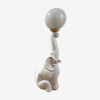 Elephant lamp and its opaline