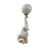 Elephant lamp and its opaline