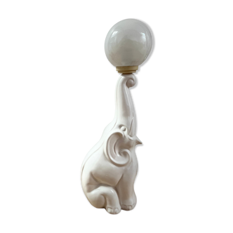 Elephant lamp and its opaline
