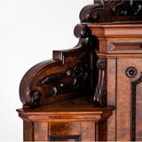 Historic corner commode from around 1900. after renovation