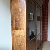 Antique Louis Philippe glass cabinet