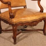 Regency Period Walnut Armchair - 18th Century