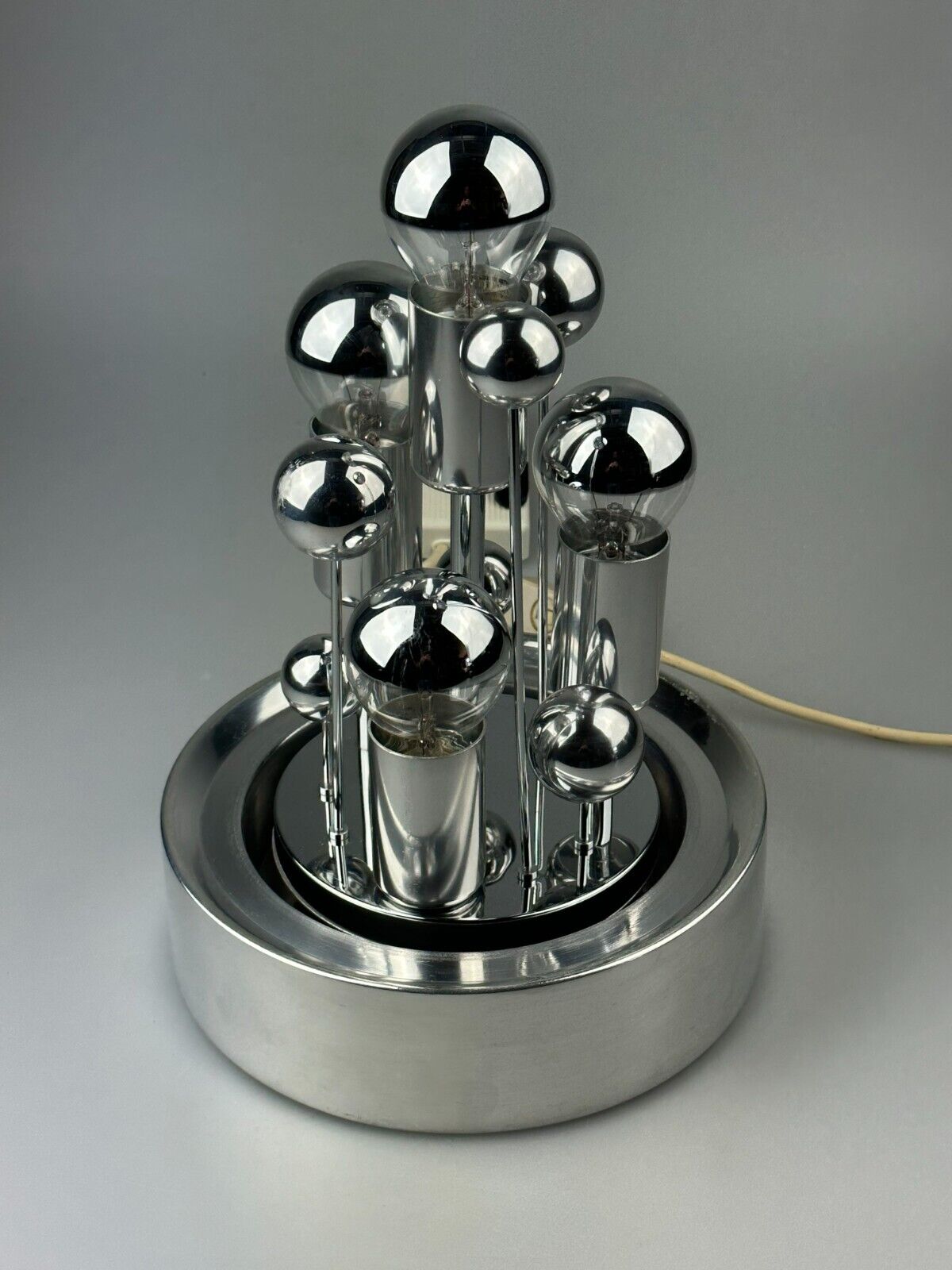 60s 70s table lamp ball lamp Doria "Big Ball" glass space age design