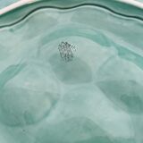 Ceramic serving dish from gien green