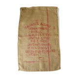 Bag of rice in burlap