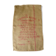Bag of rice in burlap