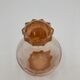 Carafe en verre rose