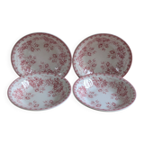 4 deep plates Sarreguemines