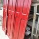 Lot shutters / doors / 6 elements solid wood patinated ep 1940 - 181 cm