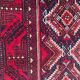 Vintage Afghan handmade rug - 100x183 cm