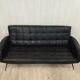 3-seater sofa and 2 vintage armchairs feet compass