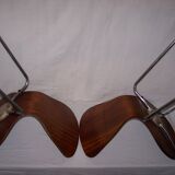 Pair of scandinavian chaisr 60s
