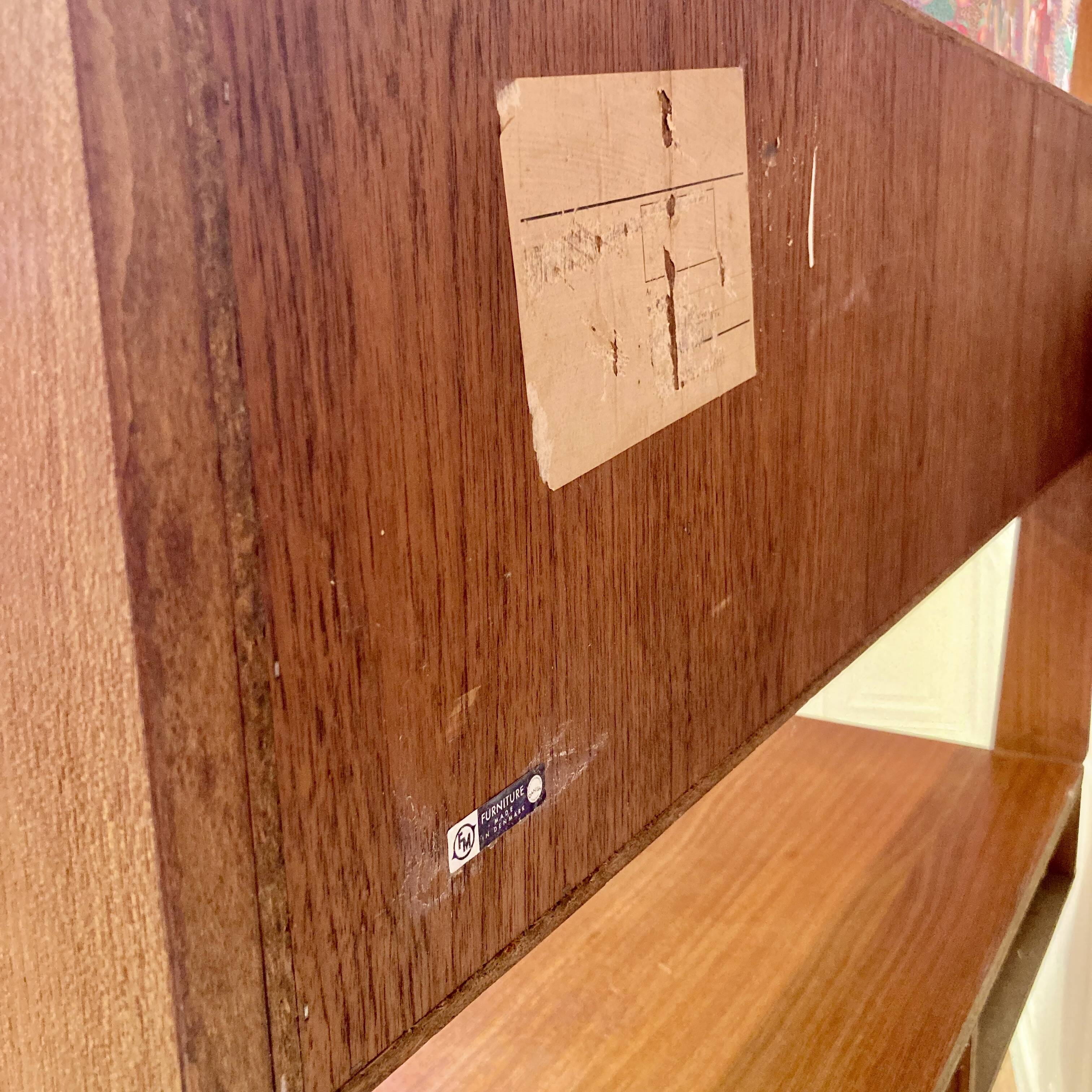 Elegant 1950s Scandinavian design desk.