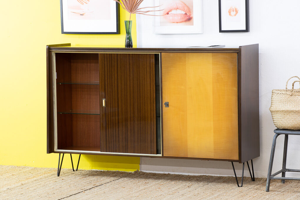 Vintage Scandinavian Enfilade – 165 cm