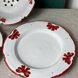 Fruit salad bowls and serving dishes