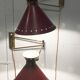 Wall lamp to double arms by René Mathieu to Lunel, 1950