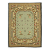 Tapis Aubusson vintage européen fait main 268 cm x 363 cm