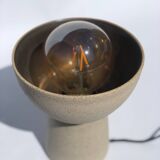 Ceramic stoneware floor lamp