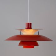 Suspension vintage danoise PH 5 par Poul Henningsen, Louis Poulsen, 1958