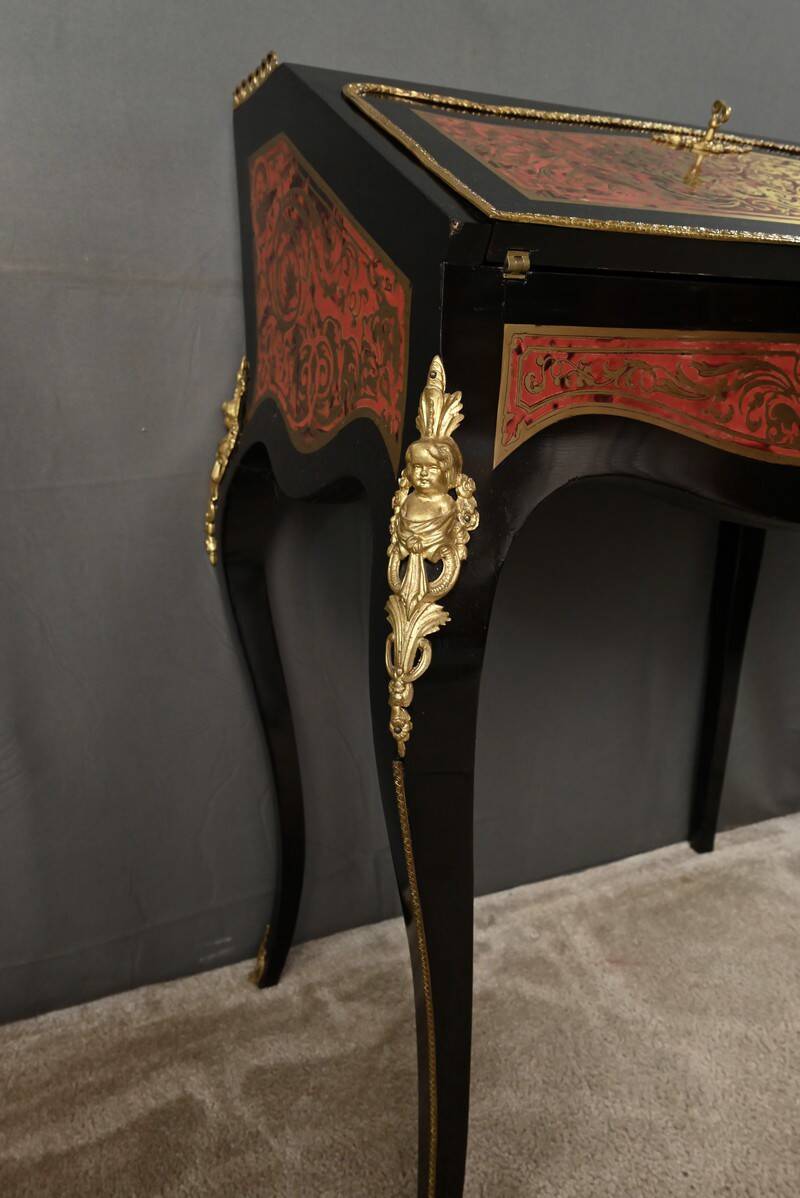 Lady's desk in Boulle marquetry, Napoleon III – Mid-19th century