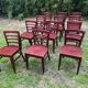 Wooden bistro chairs