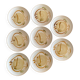 Assiettes anciennes françaises Salins, années 70