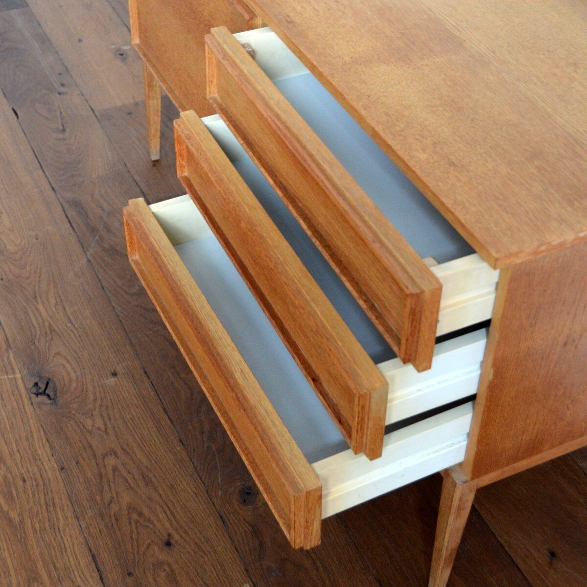 Sideboard in vintage blond oak 1960s