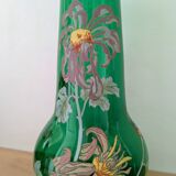 Art Nouveau vase in hand-painted blown glass – Legras style