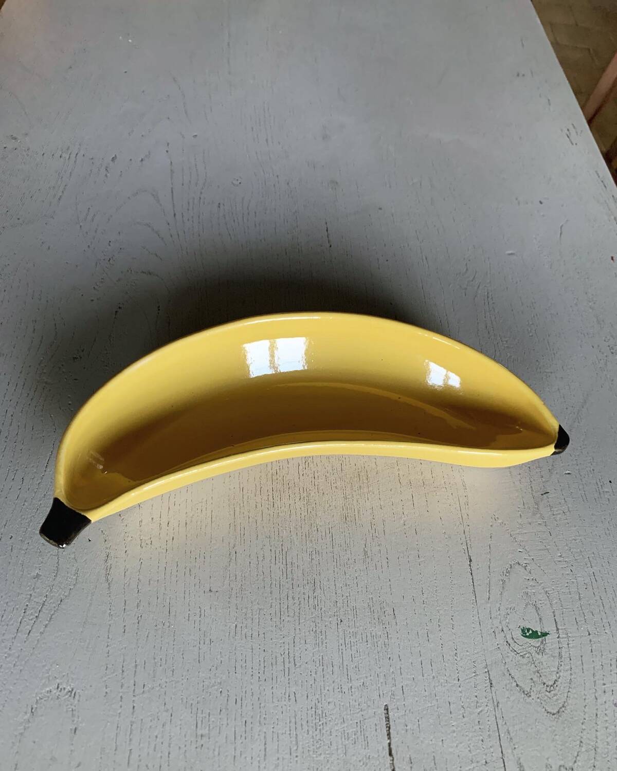 Empty banana pocket