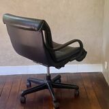 Adjustable Leather Office Chair from the 90s