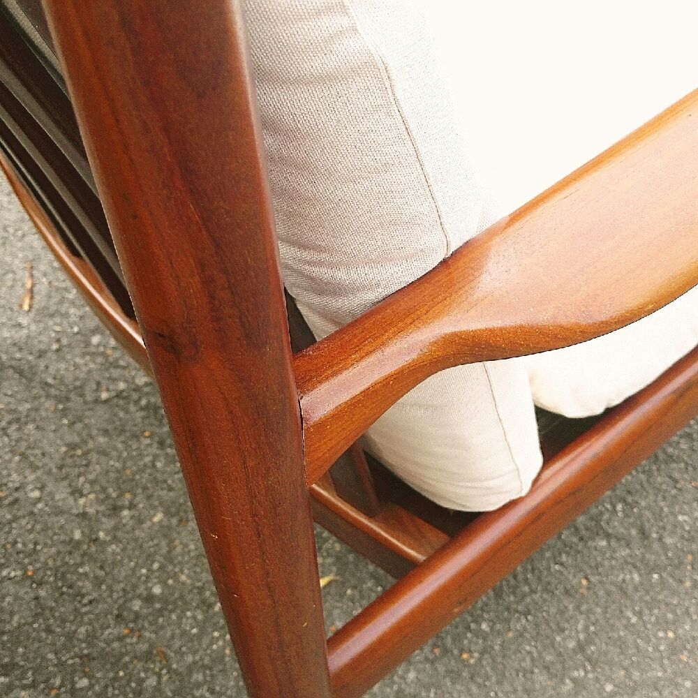 Pair of armchairs by Grete Jalk, Glostrup Publishing, Denmark