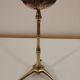 Bougeoir laiton et cuivre de was benson 1900