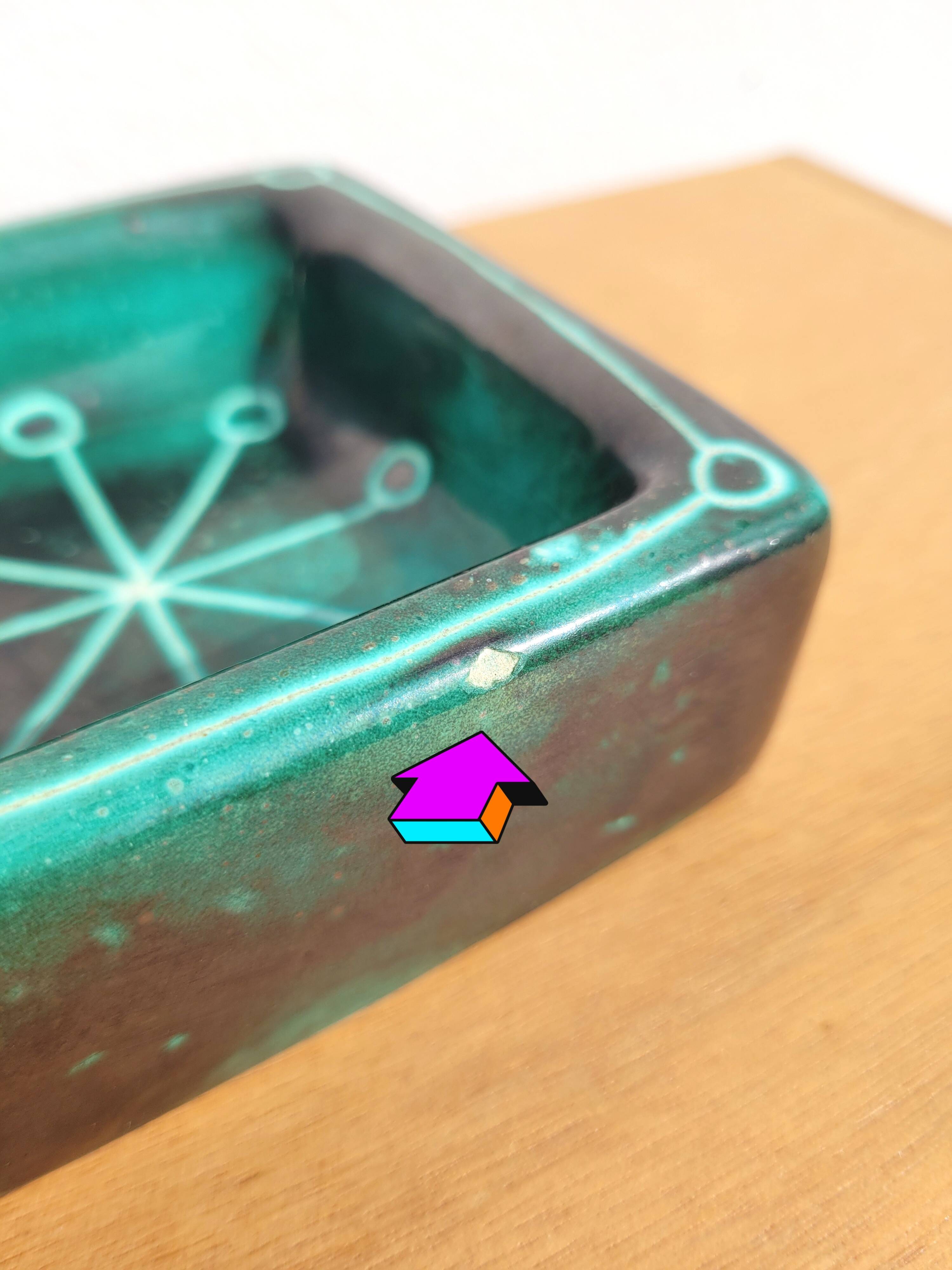 Ceramic pocket emptier by Charles Voltz in Vallauris
