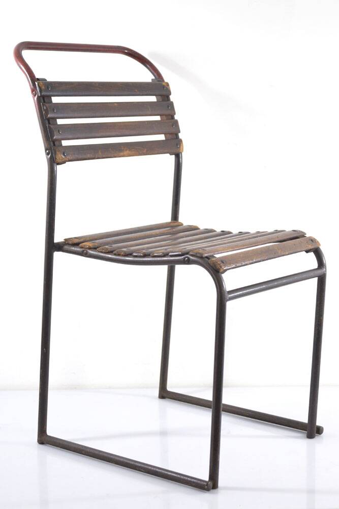 Vintage Patio / Veranda Chairs – Boijmans Museum, Rotterdam (11 Available)
