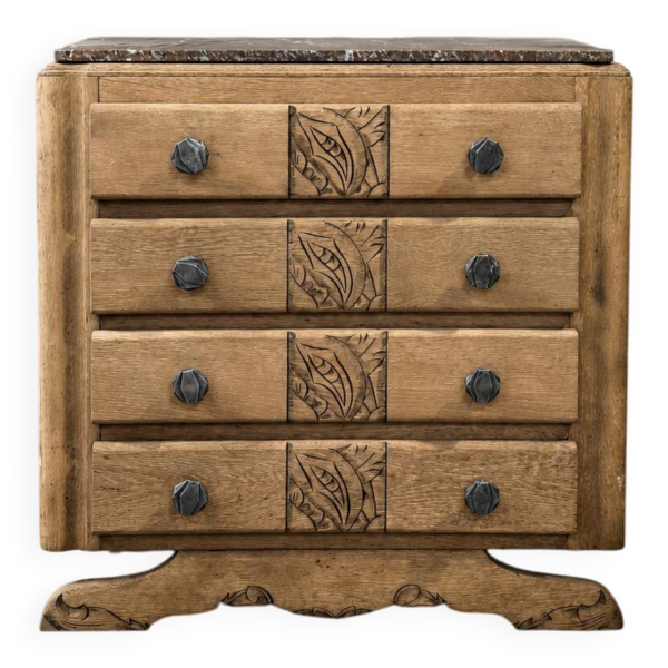 Commode Art Déco en chêne