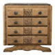 Art Deco oak chest of drawers