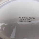 Lancel Paris ceramic dish with embossed parrot decoration