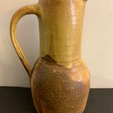 Signed ceramic pitcher or decanter