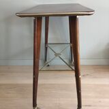 Console vintage à roulettes