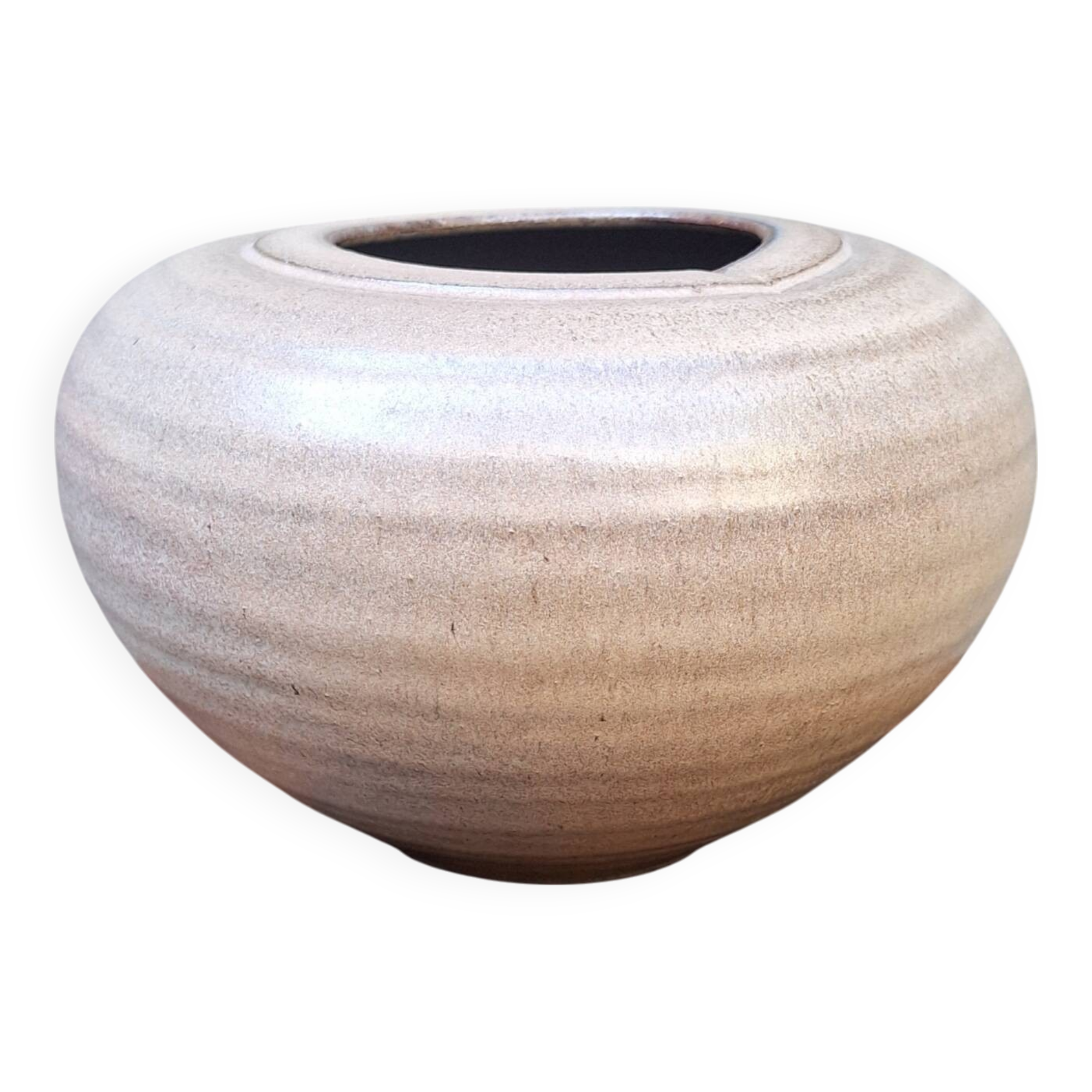 Ceramic vase by Nadia and Alain Pinel
