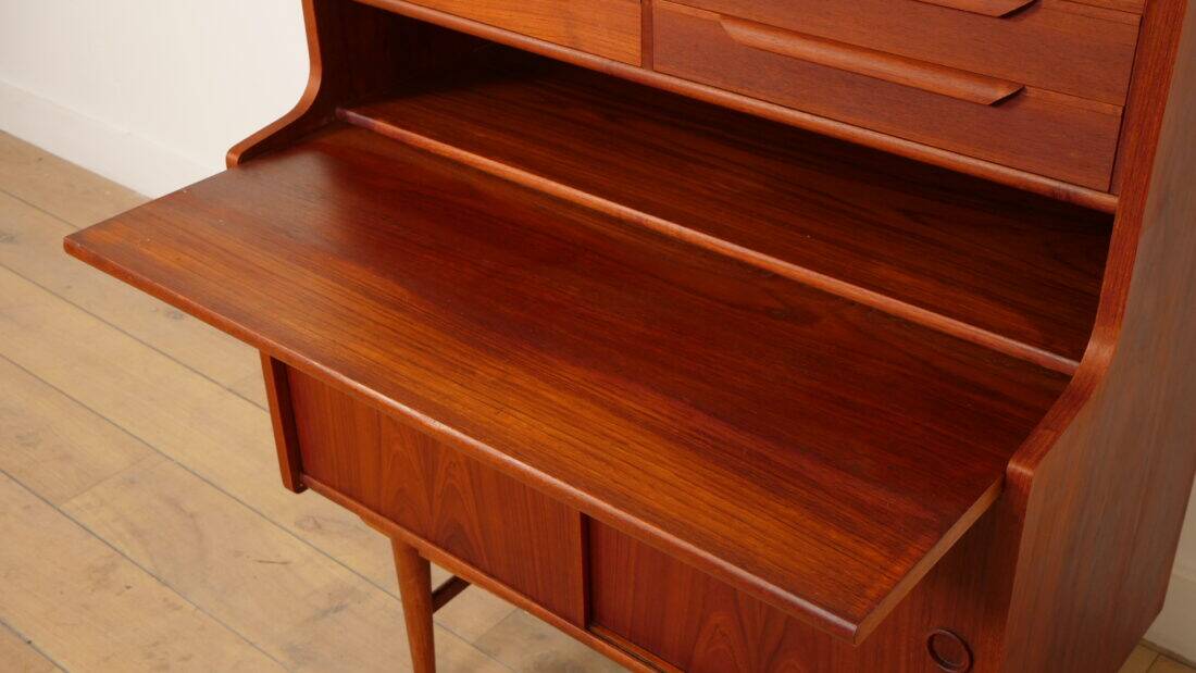 Vintage secretary | Teak | 90 cm | Danish design