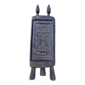 Boîte à remèdes Dogon en bois
